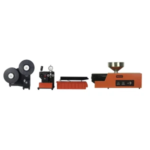 เครื่องผลิตเส้นใยพลาสติก 3 มิติ แบบตั้งโต๊ะ (E Desktop Filament extruder line III) ยี่ห้อ Wellzoom (SIT856)